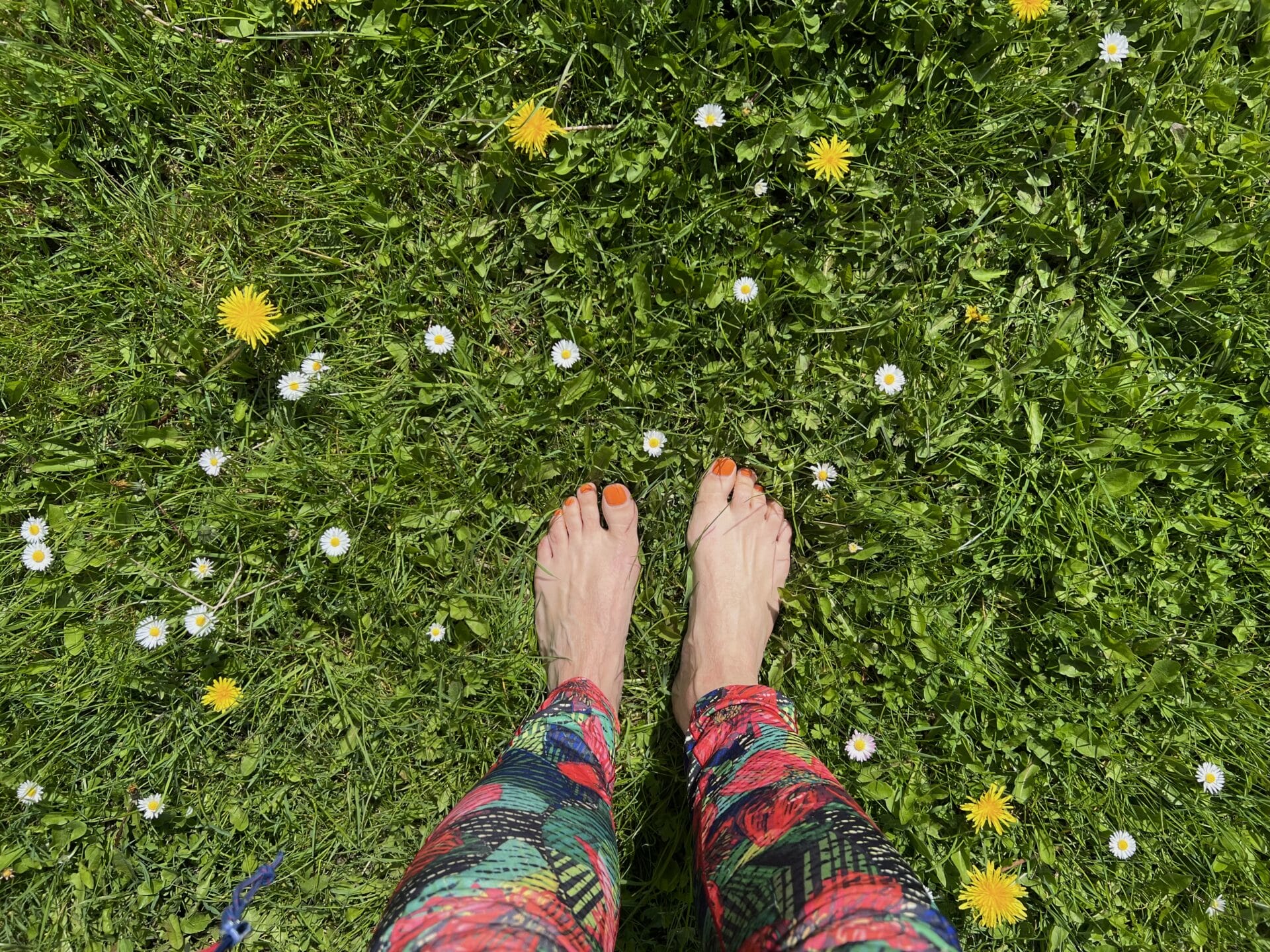 Barefoot walking on the Earth - Earthing