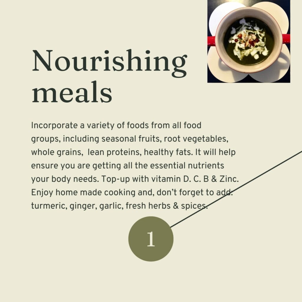 7 Ways to Support yourself in Autumn with Nourishing Meals for Wellbeing