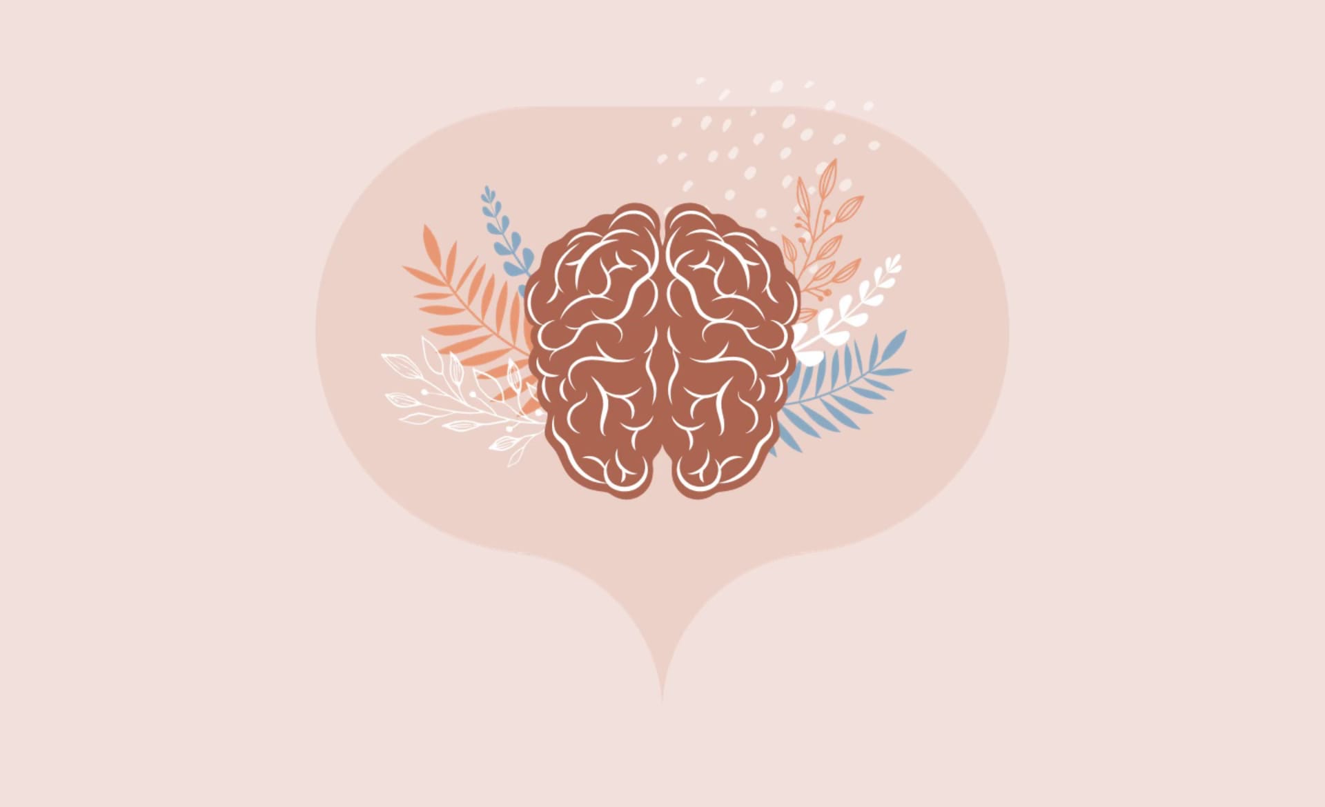 An illustration of a brain in a speech bubble, representing the Unlocking the Secrets to Brain Health and Longevity.